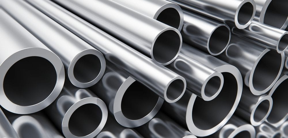 steel metal types piping